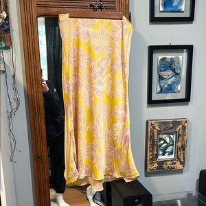 Bonhomia Silk Midi Skirt